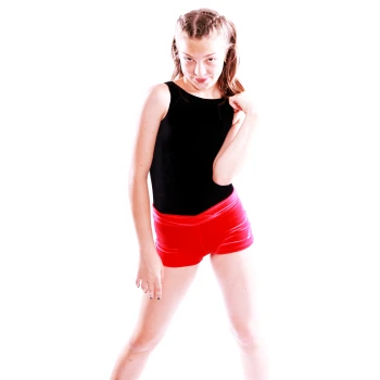 Bloch Leos Velvet Shorts, kratke hlače za otroke