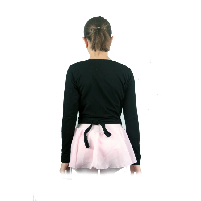 Capezio crossover top, ogrevalni top za dekleta 