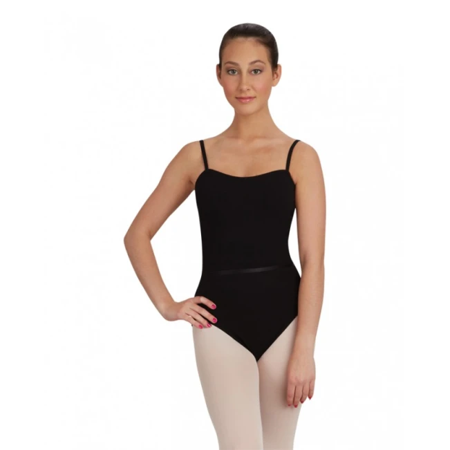 Capezio CAD100B baletni dres na naramnice s pasom Capezio CAD100B baletni dres na naramnice s pasom