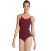 Capezio V-izrez, ženski baletni dres s tankimi naramnicami