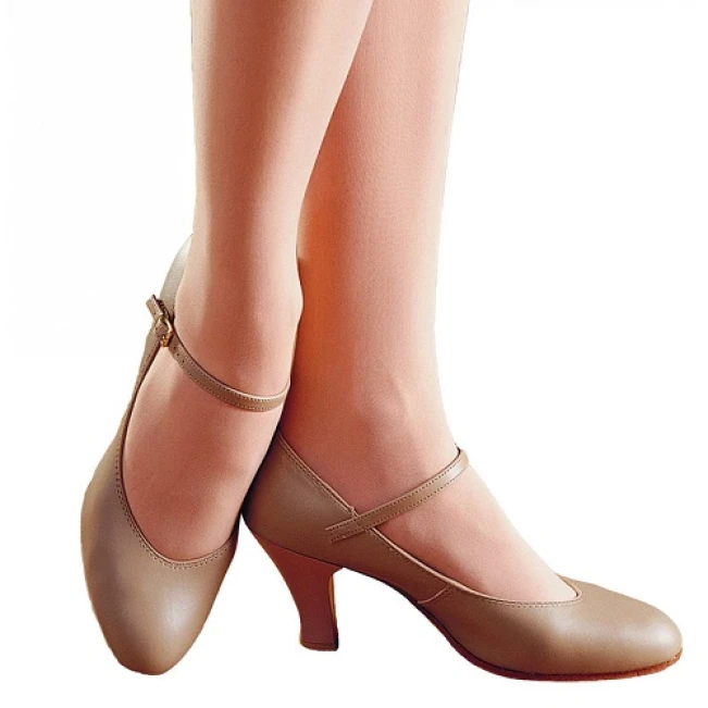 Capezio Theatrical Footlight 3", karakterni čevlji