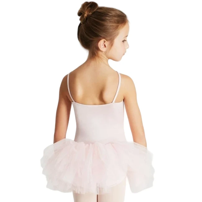 Capezio Ruffle Yoke, otroški dres s tutu krilcem Capezio Ruffle Yoke, otroški dres s tutu krilcem