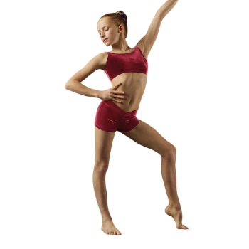 Bloch Leos žametni crop top, top za dame