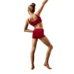 Bloch Leos žametni crop top, top za dame