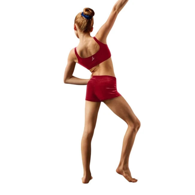 Bloch Leos žametni crop top, top za dame