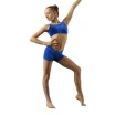 Bloch Leos žametni crop top, top za dame