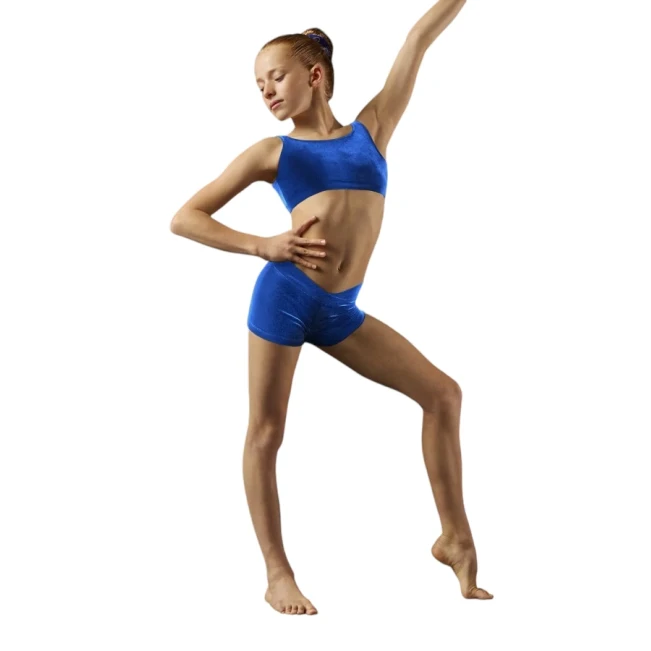 Bloch Leos žametni crop top, top za dame