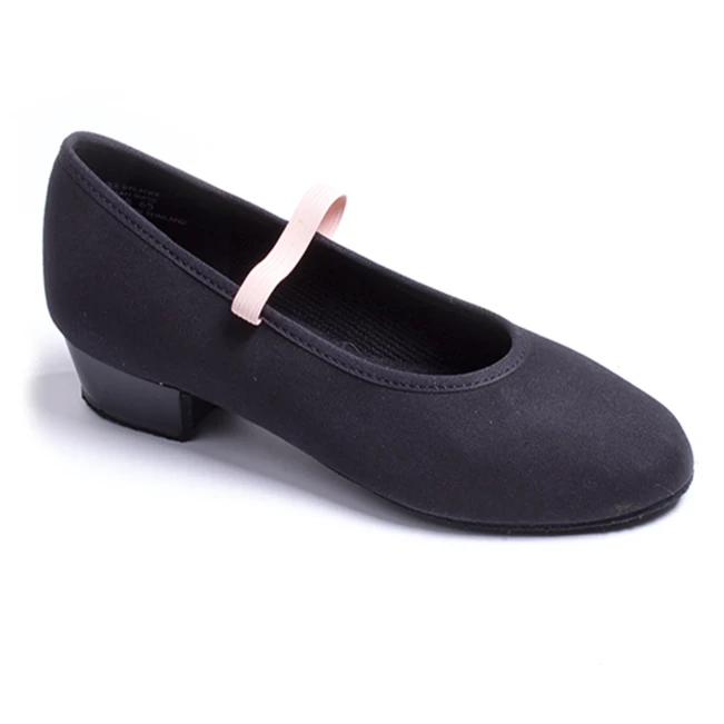Capezio Academy character 1" peta, platneni karakter čevlji za otroke Capezio Academy character 1" peta, platneni karakter čevlji za otroke