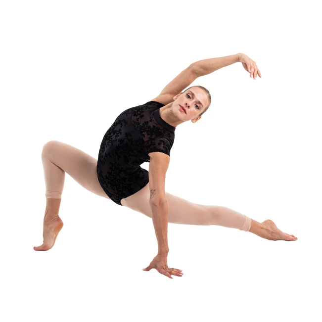 Capezio Rudi, ženski dres z visokim ovratnikom