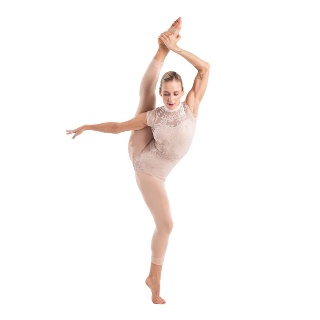 Capezio Rudi, ženski dres z visokim ovratnikom