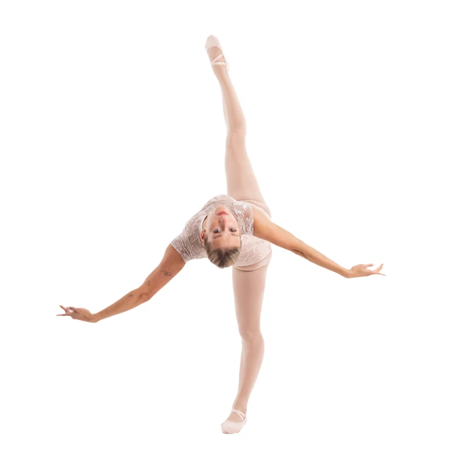 Capezio Rudi, ženski dres z visokim ovratnikom