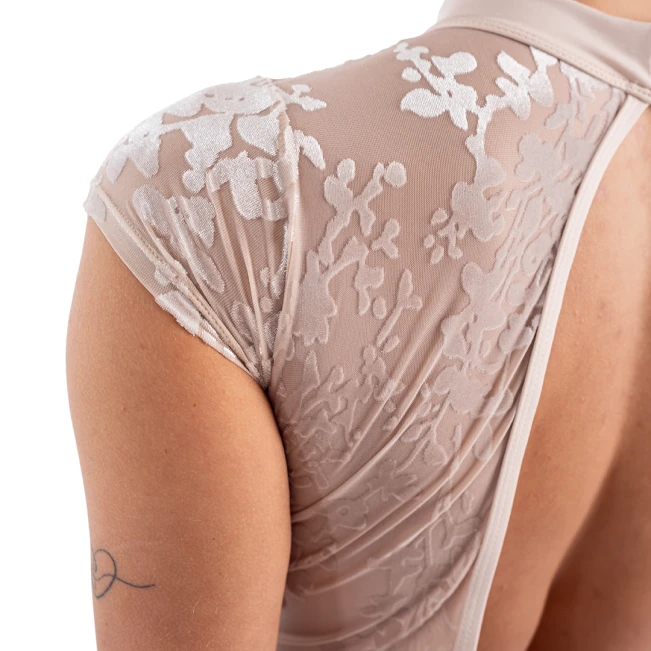 Capezio Rudi, ženski dres z visokim ovratnikom
