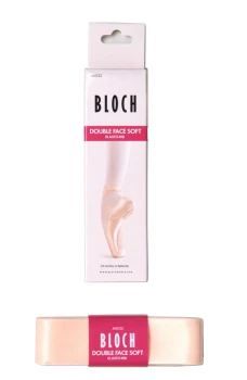 Bloch Double Face Soft Elastorib, satenasti trakovi z všito elastiko