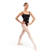 Bloch Ayla Floral Camisole Leotard L4187, dres za dame Bloch Ayla Floral Camisole Leotard L4187, dres za dame