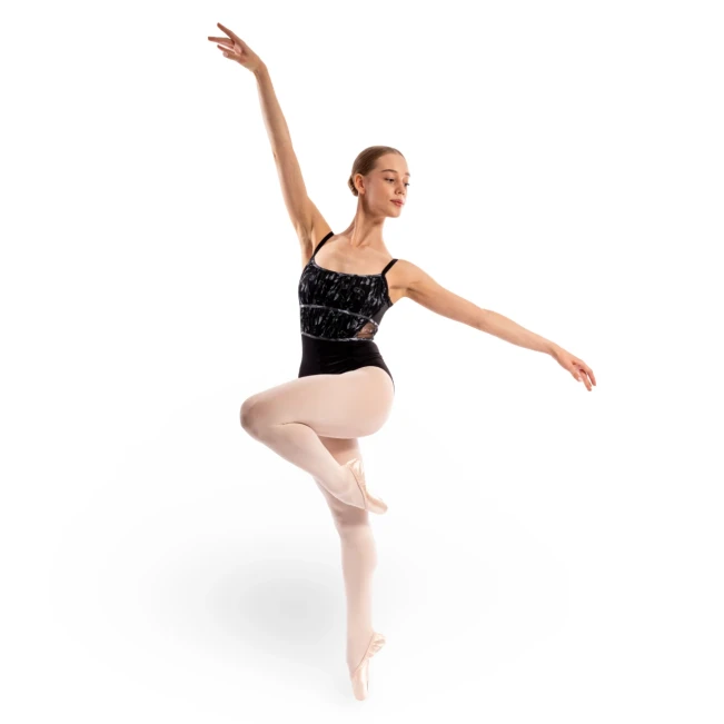 Bloch Ayla Floral Camisole Leotard L4187, dres za dame Bloch Ayla Floral Camisole Leotard L4187, dres za dame