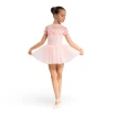 Bloch Belle Floral cap sleeve CL4282, tutu šaty pre dievčatá