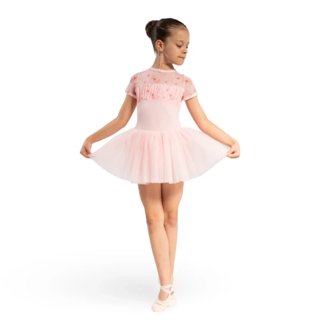 Bloch Belle Floral cap sleeve CL4282, tutu šaty pre dievčatá