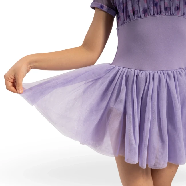 Bloch Belle Floral cap sleeve CL4282, tutu šaty pre dievčatá