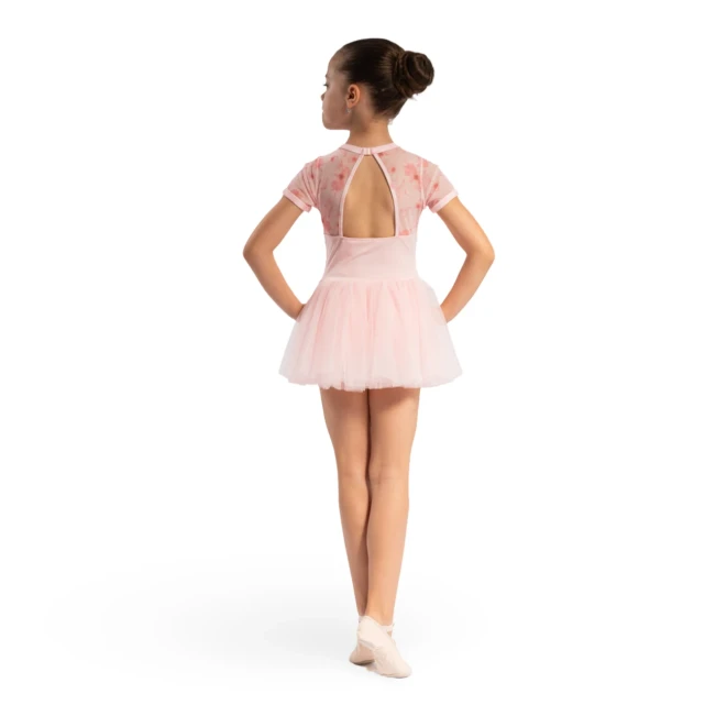 Bloch Belle Floral cap sleeve CL4282, tutu šaty pre dievčatá