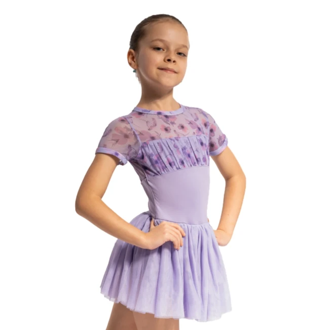 Bloch Belle Floral cap sleeve CL4282, tutu šaty pre dievčatá