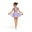 Bloch Belle Floral cap sleeve CL4282, tutu šaty pre dievčatá