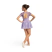Bloch Belle Floral cap sleeve CL4282, tutu šaty pre dievčatá
