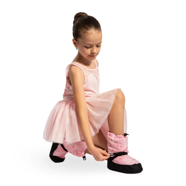 Bloch Evie Floral tank, dekliška obleka s tutu krilcem na široke naramnice Bloch Evie Floral tank, dekliška obleka s tutu krilcem na široke naramnice