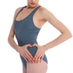Bloch Fleur Floral tank leotard, ženski dres z debelimi naramnicami