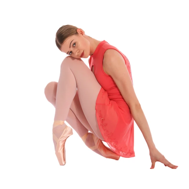 Bloch Kali Floral, ženski dres z ovratnikom z odprtim hrbtom Bloch Kali Floral, ženski dres z ovratnikom z odprtim hrbtom