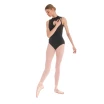 Bloch Kali Floral, ženski dres z ovratnikom z odprtim hrbtom Bloch Kali Floral, ženski dres z ovratnikom z odprtim hrbtom