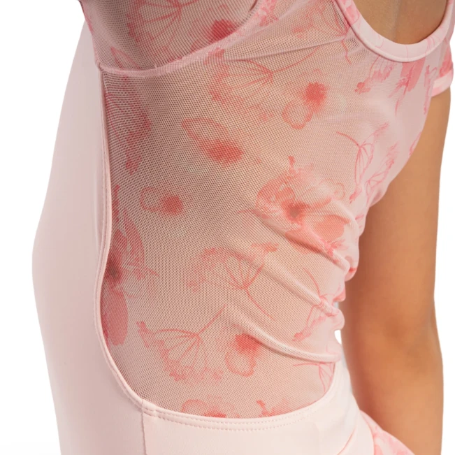 Bloch Remi Floral, dekliški triko Bloch Remi Floral, dekliški triko