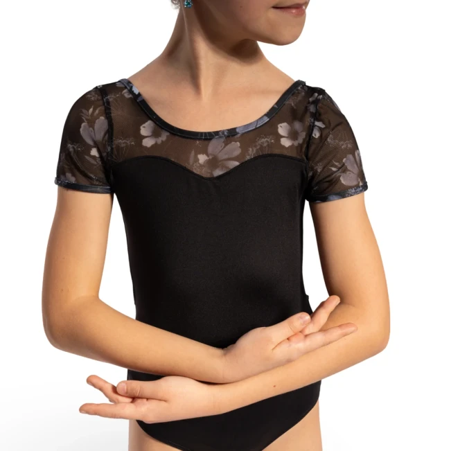 Bloch Remi Floral, dekliški triko Bloch Remi Floral, dekliški triko