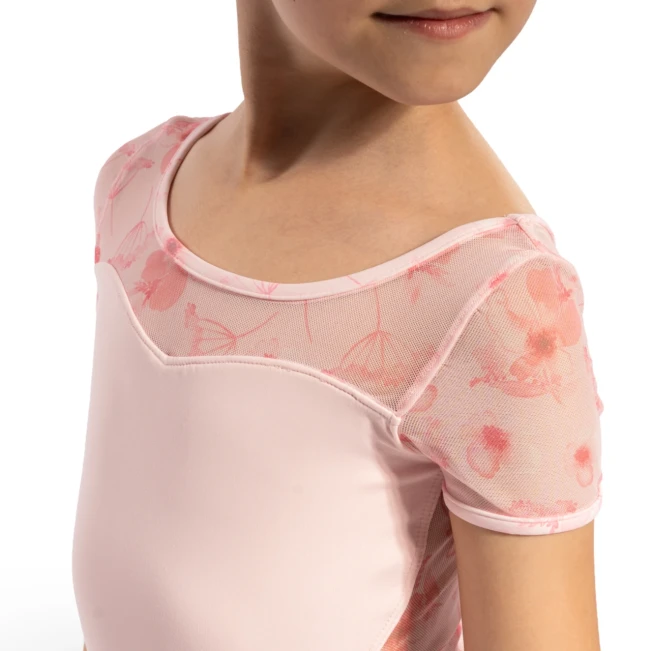 Bloch Remi Floral, dekliški triko Bloch Remi Floral, dekliški triko