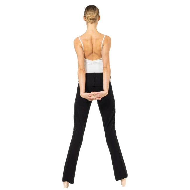 Bloch Flare Pant Rollover, ženske pletene hlače