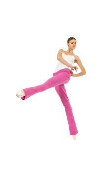 Bloch Flare Pant Rollover, ženske pletene hlače