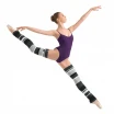 Bloch Striped leg warmers, črtaste nogavice nad koleni Bloch Striped leg warmers, črtaste nogavice nad koleni
