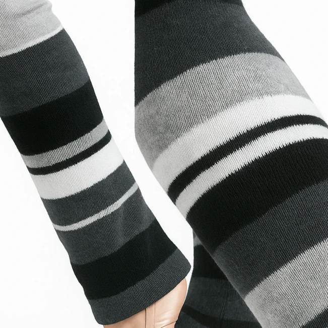 Bloch Striped leg warmers, črtaste nogavice nad koleni Bloch Striped leg warmers, črtaste nogavice nad koleni