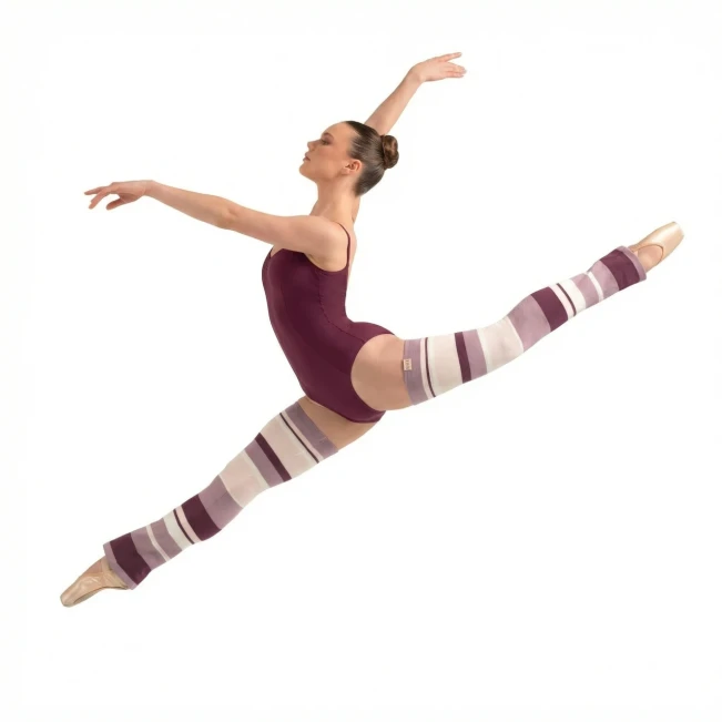 Bloch Striped leg warmers, črtaste nogavice nad koleni Bloch Striped leg warmers, črtaste nogavice nad koleni
