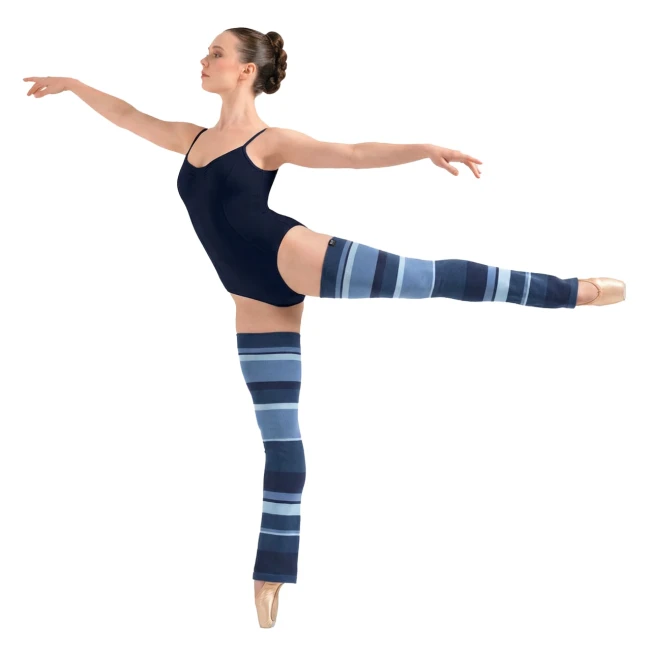 Bloch Striped leg warmers, črtaste nogavice nad koleni Bloch Striped leg warmers, črtaste nogavice nad koleni