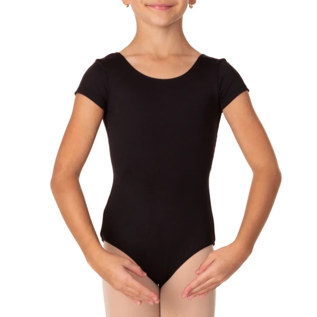 Bloch Dujour, dekliški dres s kratkimi rokavi