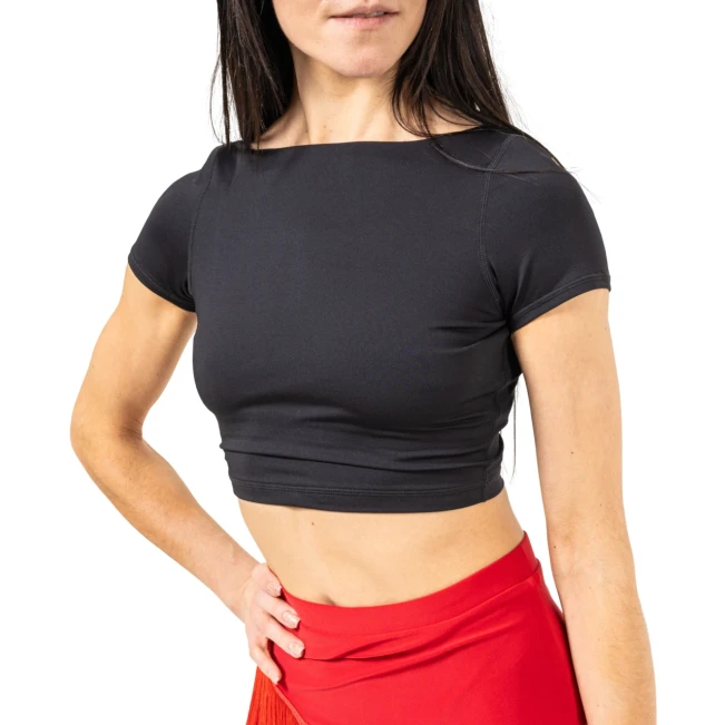 Capezio Clover Crop Top, ženski latino top