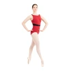 Capezio C'est la vie Fleur, ženski dres z debelejšimi naramnicami