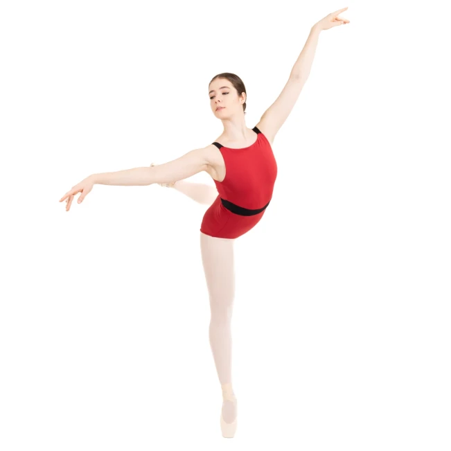 Capezio C'est la vie Fleur, ženski dres z debelejšimi naramnicami