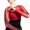 Capezio C'est La Vie Joyeux mrežasti prekrivni top, ženski top Capezio C'est La Vie Joyeux mrežasti prekrivni top, ženski top