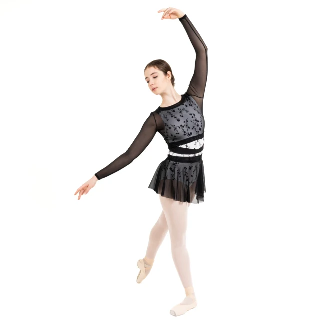 Capezio C'est La Vie Joyeux mrežasti prekrivni top, ženski top Capezio C'est La Vie Joyeux mrežasti prekrivni top, ženski top