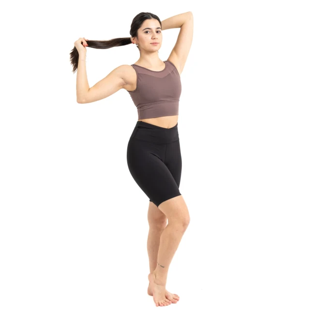Capezio C'est La Vie Enchante Bike Short, ženske kratke hlače z dolžino do stegen Capezio C'est La Vie Enchante Bike Short, ženske kratke hlače z dolžino do stegen