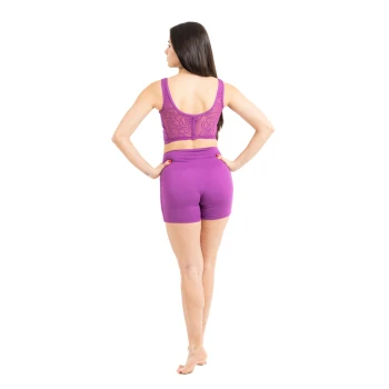 Capezio Bella Notte Vita Side Panel Short, kratke hlače za ženske - hijacintno vijolična