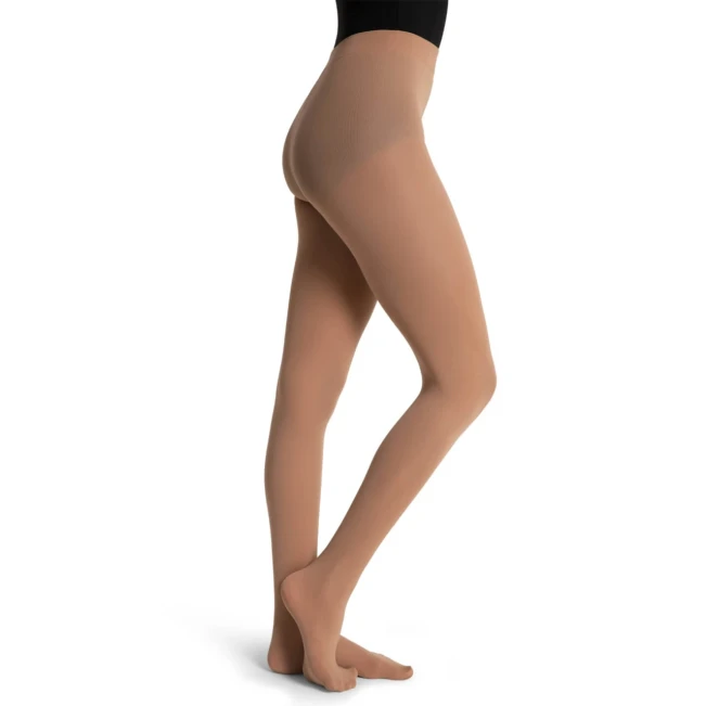 Capezio Ultra Soft Footed pajkice, ženske hlačne nogavice s celotnim stopalom Capezio Ultra Soft Footed pajkice, ženske hlačne nogavice s celotnim stopalom