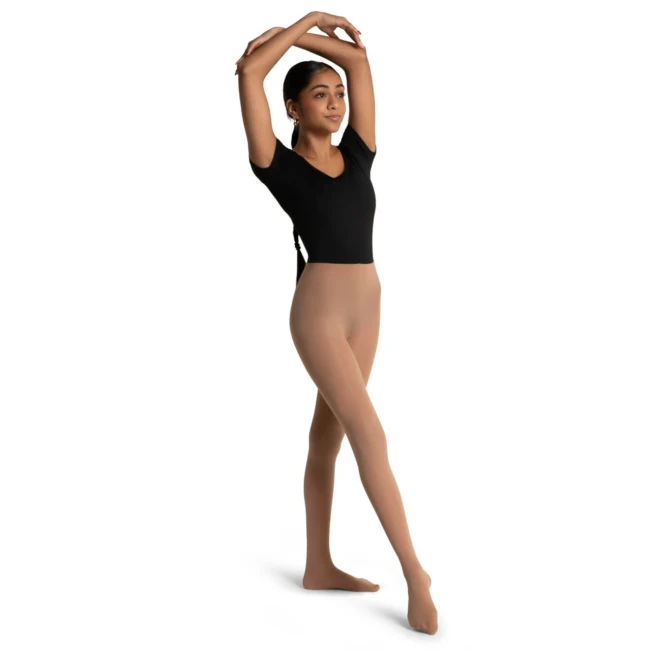 Capezio Ultra Soft Footed pajkice, ženske hlačne nogavice s celotnim stopalom Capezio Ultra Soft Footed pajkice, ženske hlačne nogavice s celotnim stopalom
