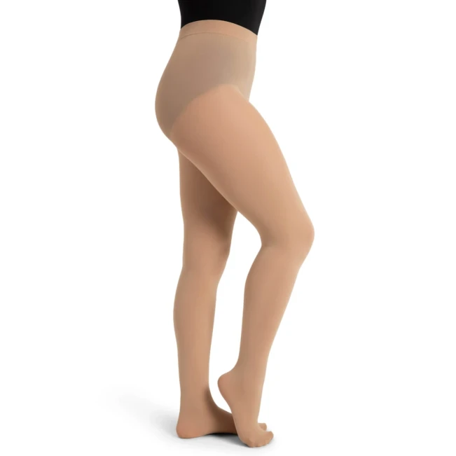 Capezio Ultra Soft Footed pajkice, ženske hlačne nogavice s celotnim stopalom Capezio Ultra Soft Footed pajkice, ženske hlačne nogavice s celotnim stopalom